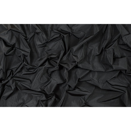 Black Wind Resistant Polyester with P/D Finishing - 75D*75D