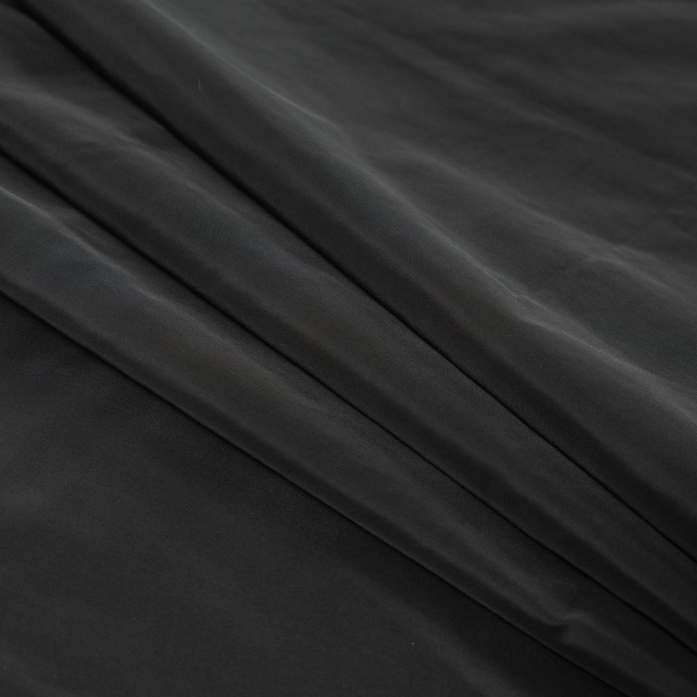 Black Wind Resistant Polyester with P/D Finishing - 75D*75D