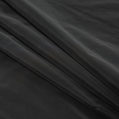 Black Wind Resistant Polyester with P/D Finishing - 75D*75D