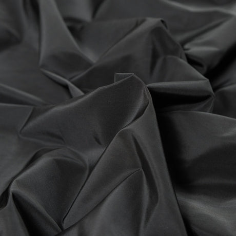 Black Wind Resistant Polyester with P/D Finishing - 75D*75D