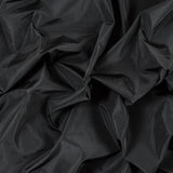 Black Wind Resistant Polyester with P/D Finishing - 75D*75D