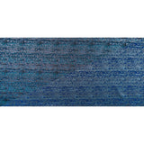 Metallic Dazzling Blue, Tropical Green and Silver Abstract Brocade