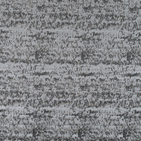Metallic Silver and Moonbeam Abstract Brocade