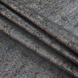 Metallic Gray and Wood Ash Abstract Brocade