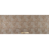 Metallic Gold and Sun Kiss Beige Floral Brocade