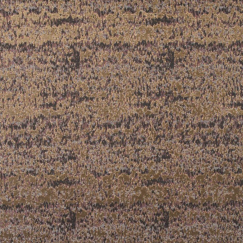 Metallic Gold and Pink Abstract Jacquard