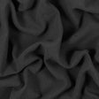 Italian Black Blended Rayon Crepe