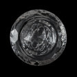 Clear Faceted Plastic Shank Back Button - 45L/29mm