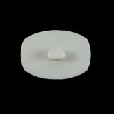 Ivory Iridescent Plastic Button - 40L/25.5mm