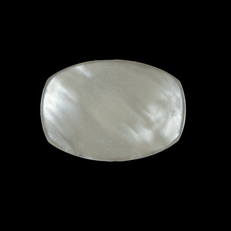 Ivory Iridescent Plastic Button - 40L/25.5mm