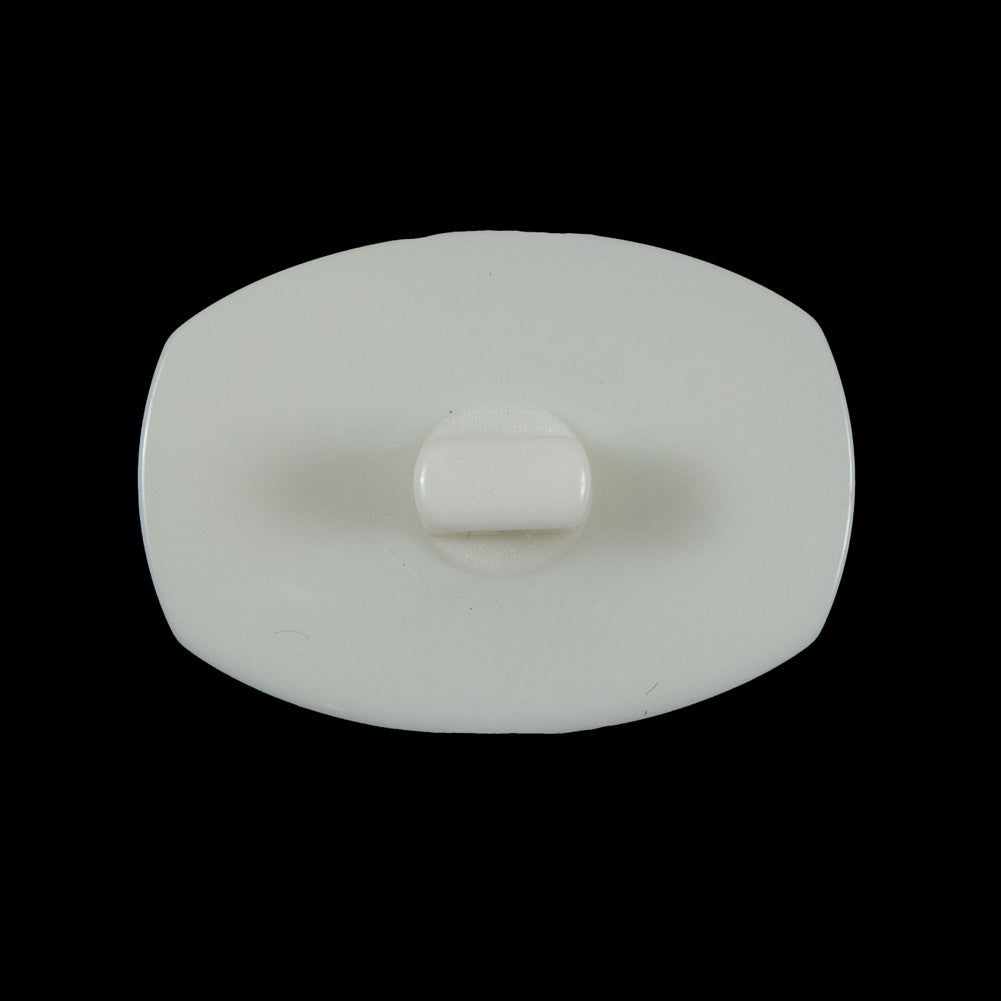 Ivory Iridescent Plastic Button - 44L/28mm