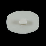 Ivory Iridescent Plastic Button - 44L/28mm