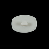 Ivory Iridescent Plastic Button - 36L/23mm