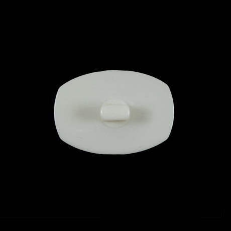 Ivory Iridescent Plastic Button - 36L/23mm