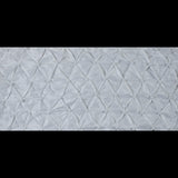 White Button Pintucked Taffeta