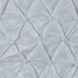 White Button Pintucked Taffeta