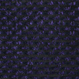 Meadow Violet and Black Striped Peek-a-Boo Polyester Woven