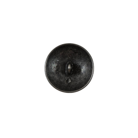 Silver Coat of Arms Crest Metal Button - 24L/15mm