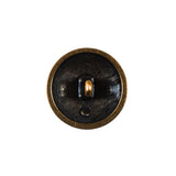 Antique Gold Coat of Arms Crest Metal Button - 35L/22mm
