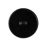 Black Knotted Plastic Button - 40L/25.5mm