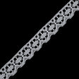 White Lace Crochet Trim - 1.25"