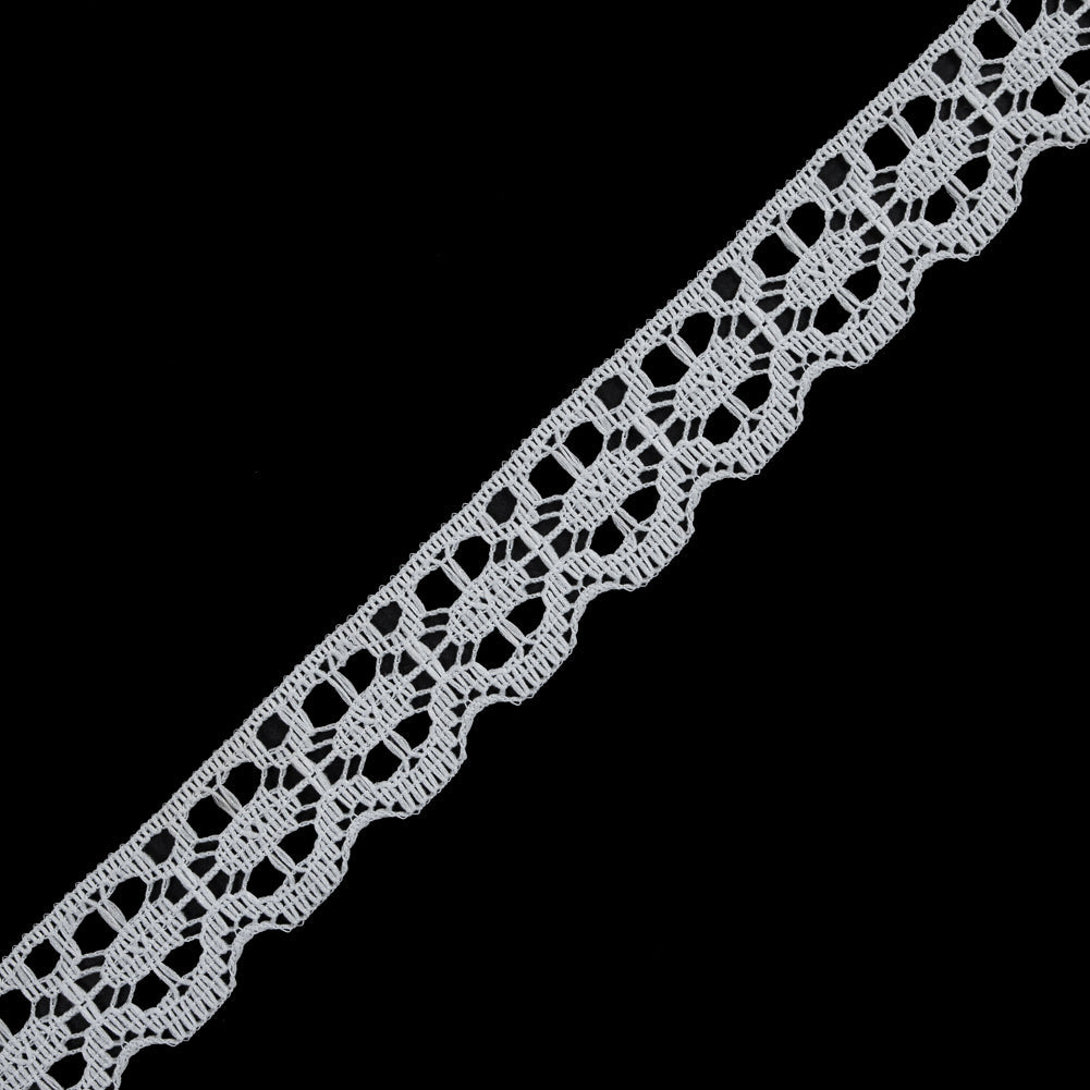 White Lace Crochet Trim - 1.25"
