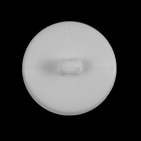 White Beveled 3-Dimensional Dotted Shank Back Button - 44L/28mm