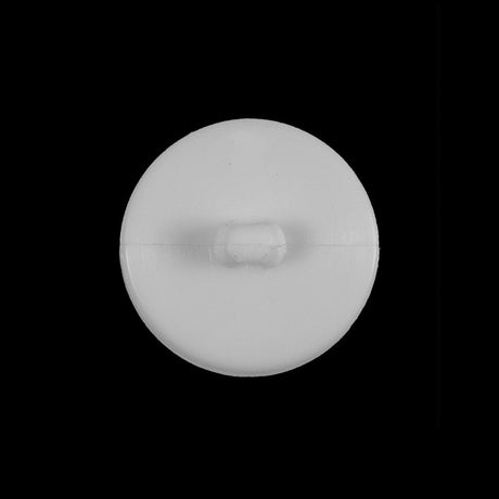 White Beveled 3-Dimensional Dotted Shank-Back Button - 36L/23mm