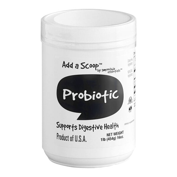 Add A Scoop Probiotic Blend Supplement Powder 1 lb. - 18/Case