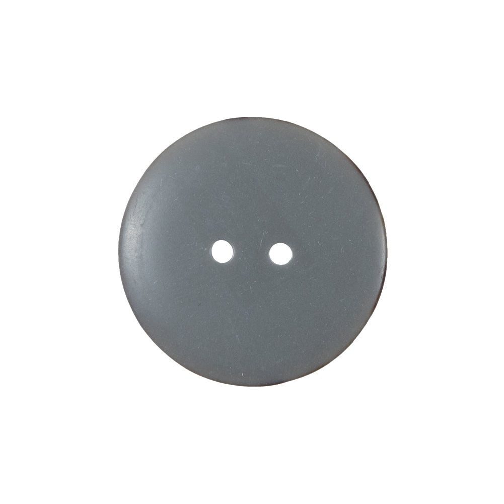 Gray 2-Hole Plastic Button - 36L/23mm