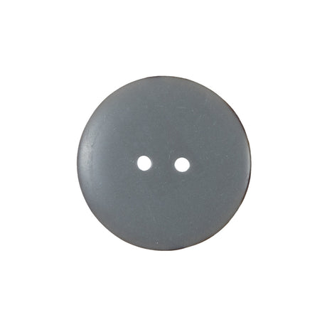 Gray 2-Hole Plastic Button - 36L/23mm
