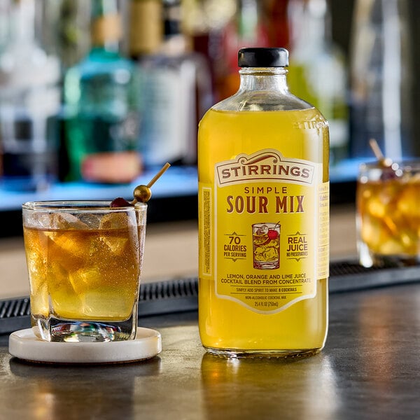 Stirrings Sour Mix 750 mL - 6/Case
