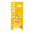 Stash Lemon Ginger Herbal Tea Bags - 30/Box