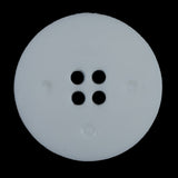 White Textured 4-Hole Button - 55L/35mm