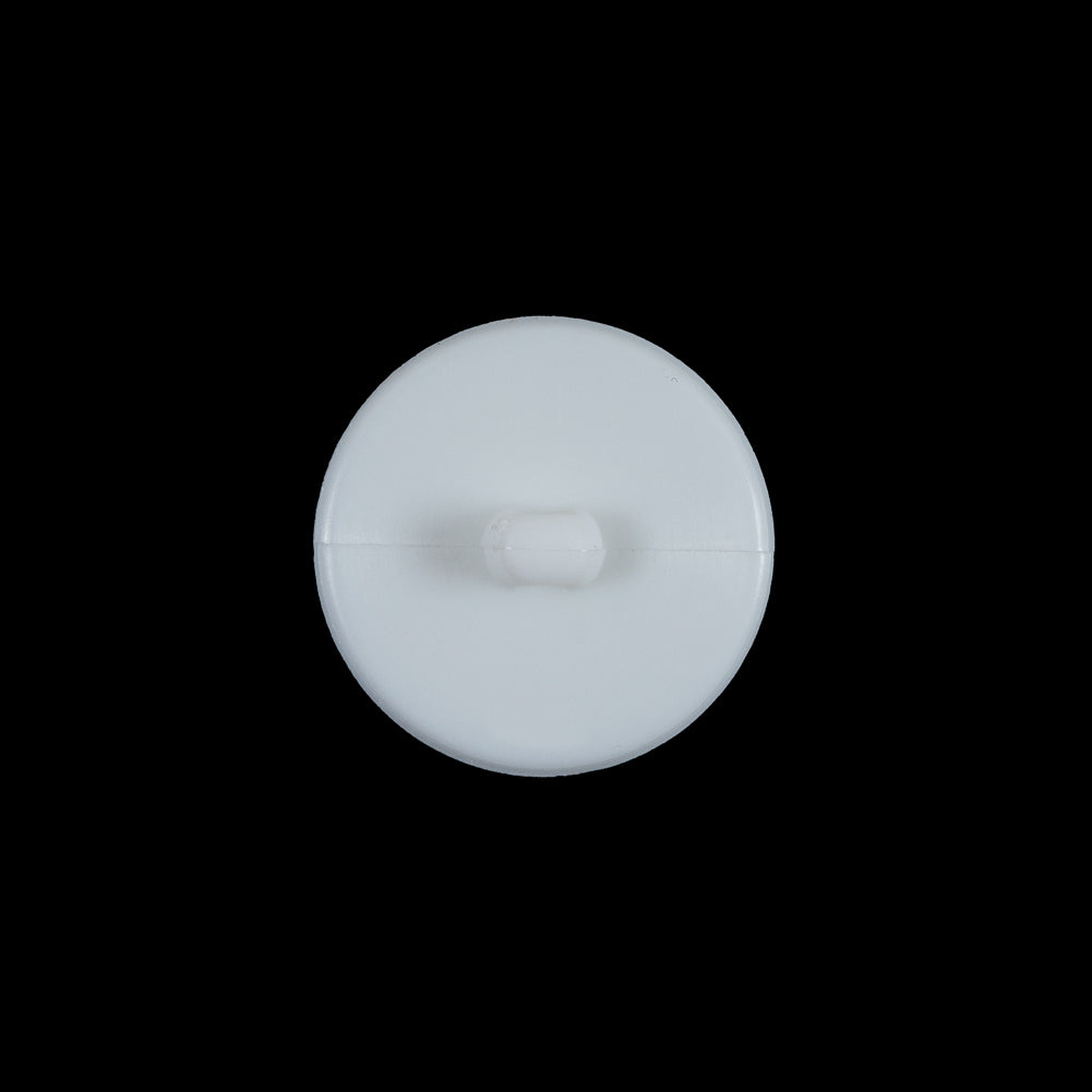 White 3-Dimensional Dotted Shank-Back Button - 30L/19mm