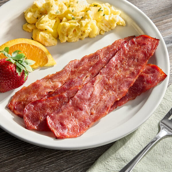Godshall's Hotel Sliced Turkey Bacon - 160/Case