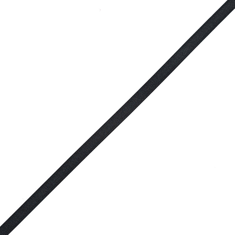 Black Grosgrain Ribbon - .375"