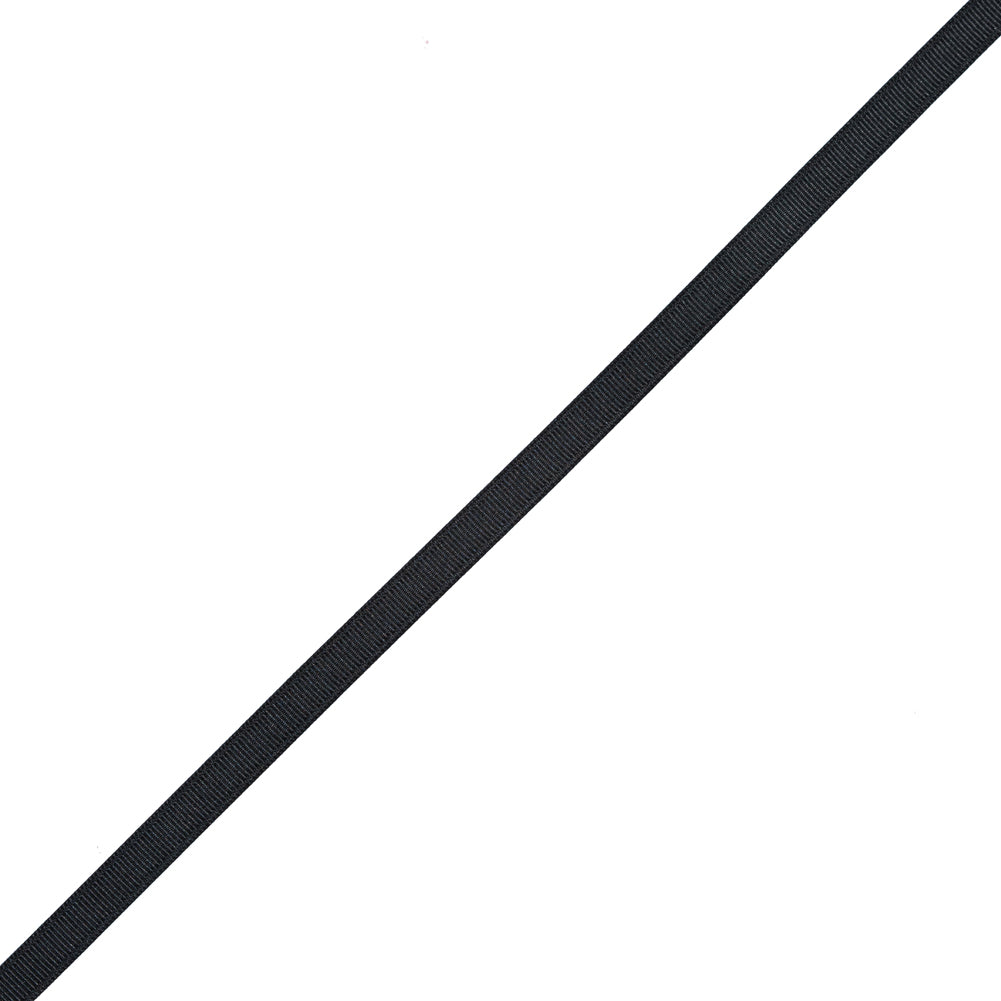 Black Grosgrain Ribbon - .375"