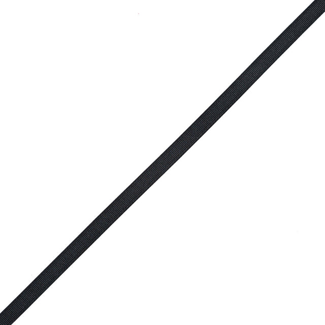 Black Grosgrain Ribbon - .375"
