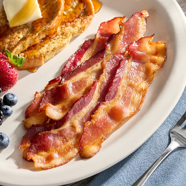 Smithfield Single Sliced Applewood Bacon 15 lb.