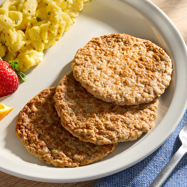 Smithfield 1.4 oz. Fully Cooked Turkey Sausage Patty 10 lb.