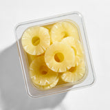 Hometown Provisions #10 Can Sliced Pineapple Rings in Natural Juice - 6/Case