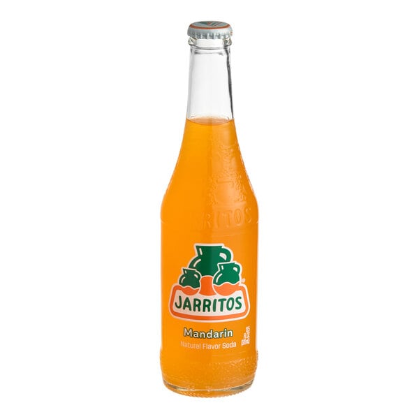 Jarritos® Mandarin Soda 12.5 fl. oz. - 24/Case