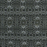 Rifle Green Tribal Printed Silk Chiffon
