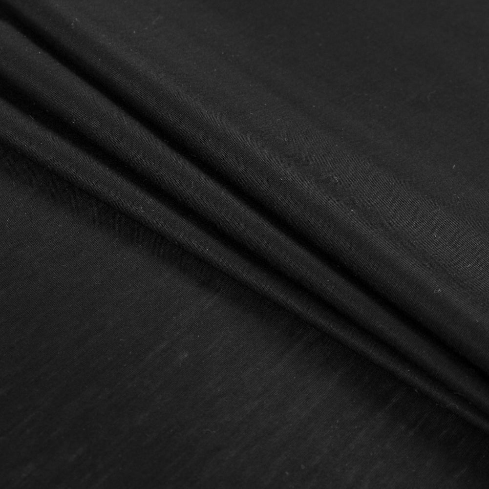 Black Sheer Rayon Jersey