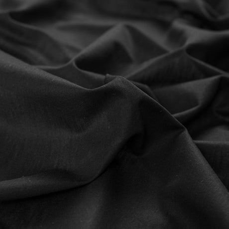 Black Sheer Rayon Jersey