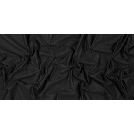 Black Sheer Rayon Jersey
