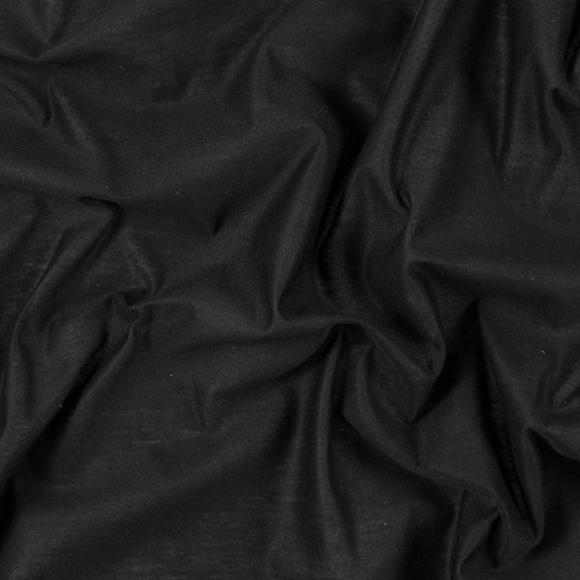 Black Sheer Rayon Jersey