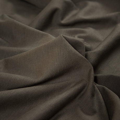 Heathered Army Green Rayon Jersey