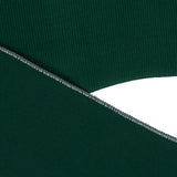 Forest Green Heavy Rib Knit Trim - 7" x 38"